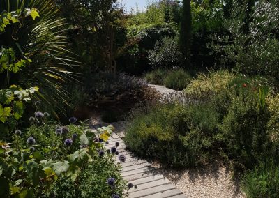 Jardin couloir à thèmes à Palaiseau